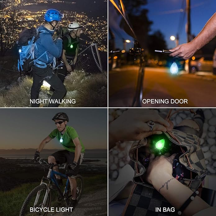 2-Pack Rechargeable Dog Light, Dog Collar Light,Waterproof ,3 Modes LED Dog Safety Lights,Multiple
