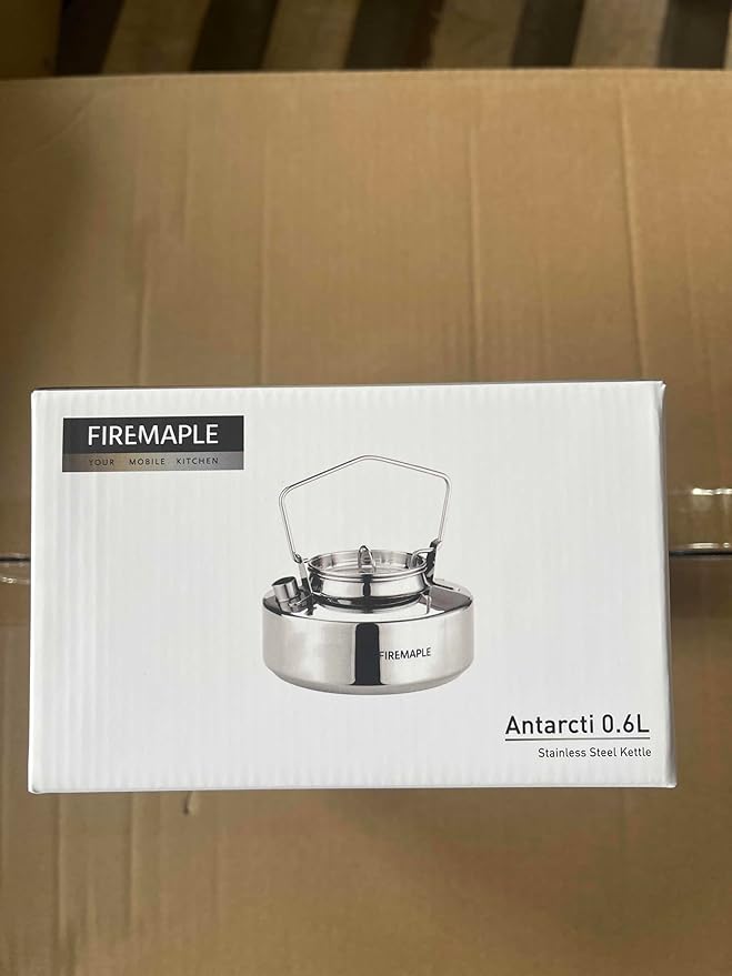 Fire-Maple Antarcti Portable 0.6 Liter Lightweight Stainless Steel Camping Kettle | Durable and