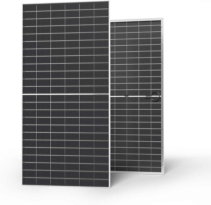 Renogy Solar Panels 1180W 12V/24V N-Type Bifacial Solar Panel 2PCS 590W Monocrystalline On/Off Grid