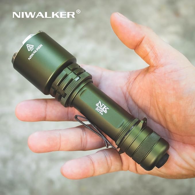 N50t V2 Rechargeable LED Flashlights High Lumen, 2,300 Lumens, Long Throw Tactical Flashlight Super