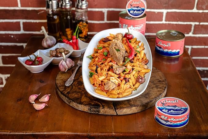 Solid Tuna in Virgin Olive Oil - Canned Tuna Fish in Cold Pressed Tunisian Olive Oil from El Manar