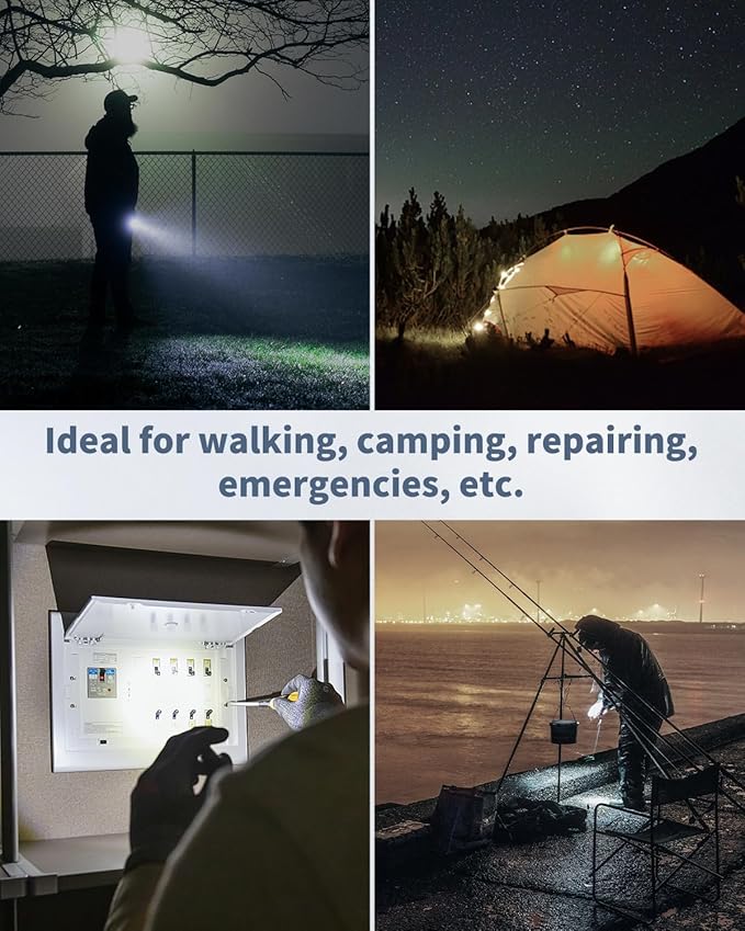 Uniclife 10 Pack LED Keychain Flashlight Mini LED Keychain Light 12 Lumen Portable Ultra Bright