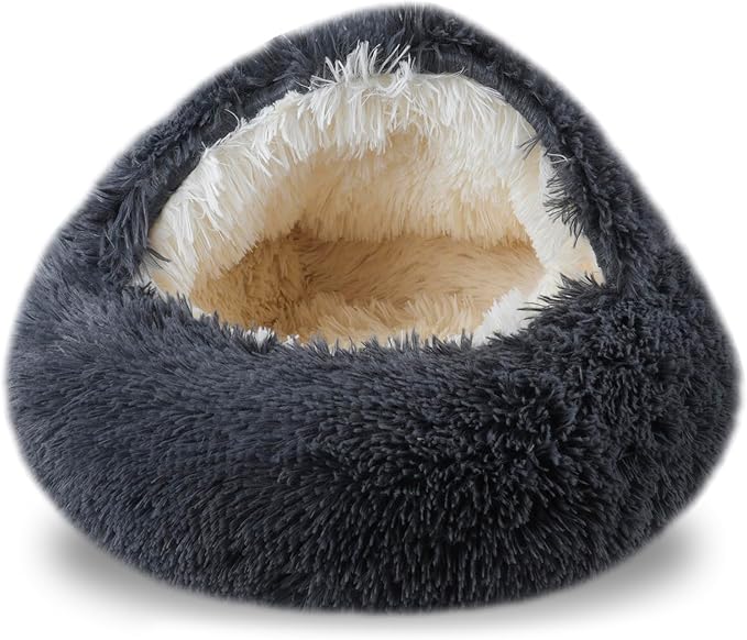 Cat Beds for Indoor Cats,Cat Cave for Puppy and Kitty,Calming Small Dog Bed for Small Dogs with
