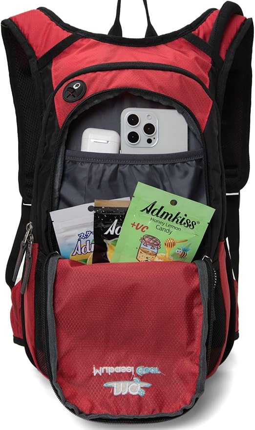 15L Insulated Hydration Backpack Pack with 2L Water Bladder Lightweight Hiking Backpack Bag for