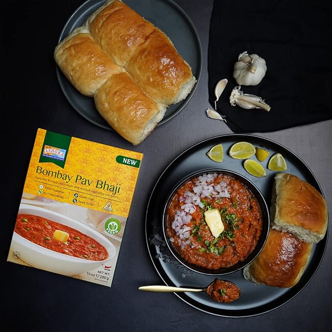 Ashoka Traditional Meals 1932, Vegan Mashed Vegetable Instant Curry, All-Natural, Ready to Eat