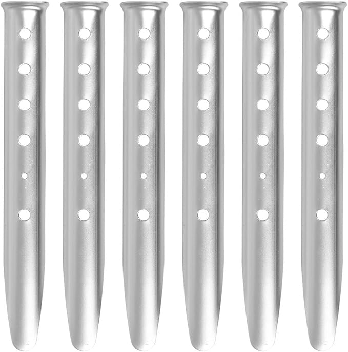 TRIWONDER Tent Stakes Pegs for Snow Sand Beach Canopy Heavy Duty Ground Anchor Stakes Tent Nail