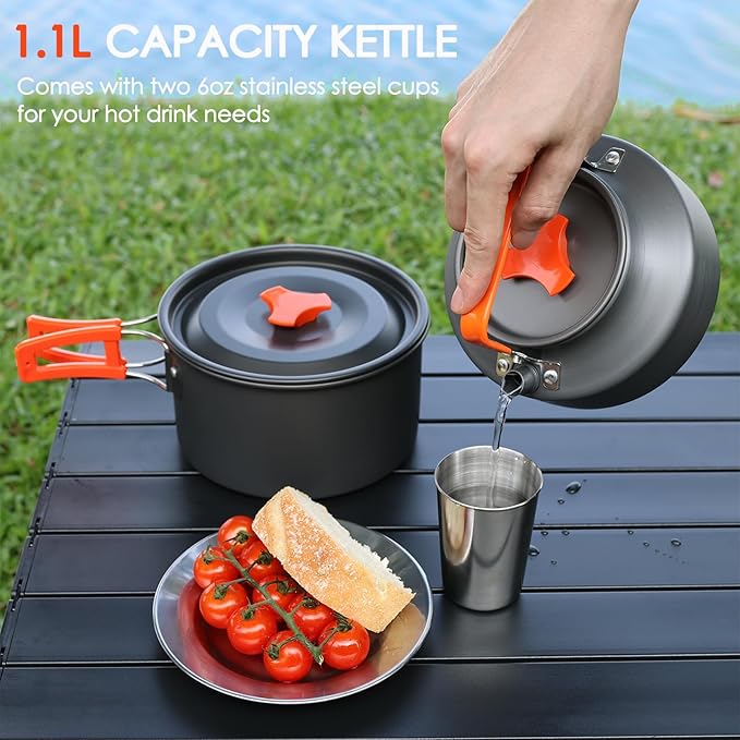 Camping Cookware Mess Kit