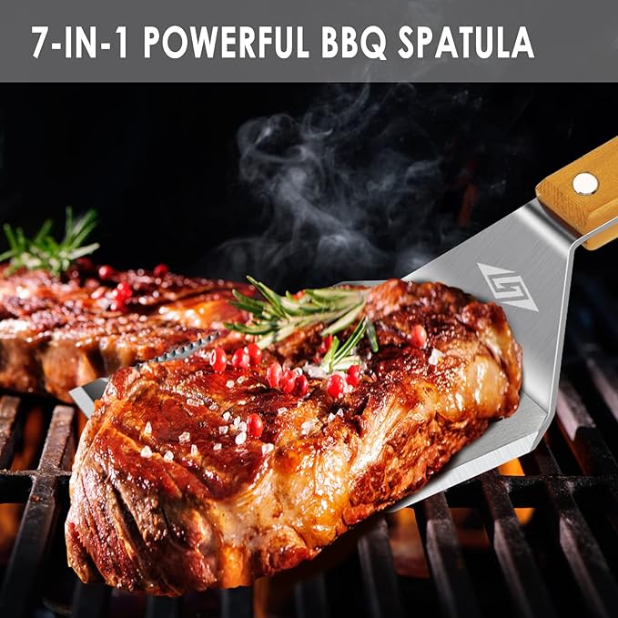 BBQ Tools Grill Set, Extra Long BBQ Accessories,Grill Accessories for Outdoor Grill,Best BBQ