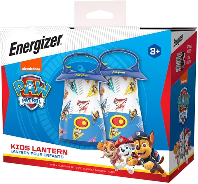 Energizer PAW Patrol Lanterns (2-Pack), Paw Patrol Toys for Boys and Girls, Great Lightweight LED