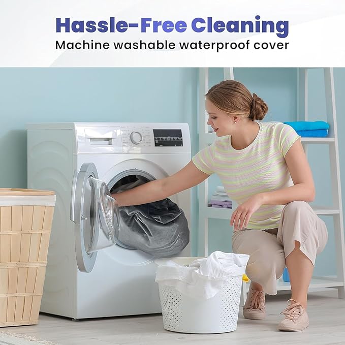 Hazli Matrix Comfort-Cell Memory Foam Camping Mattress Pad - Roll Up Mattress for Adults - Portable