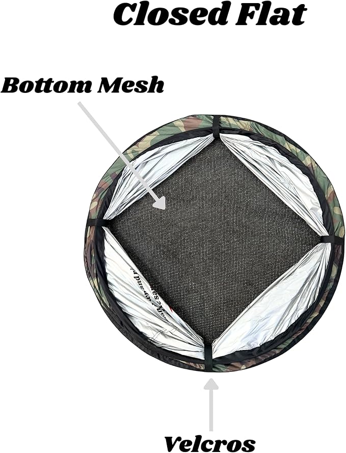 Portable Changing Room, Pop Up Pod - Privacy Tent, Dressing Room Tube or Portable Toilet Stall with