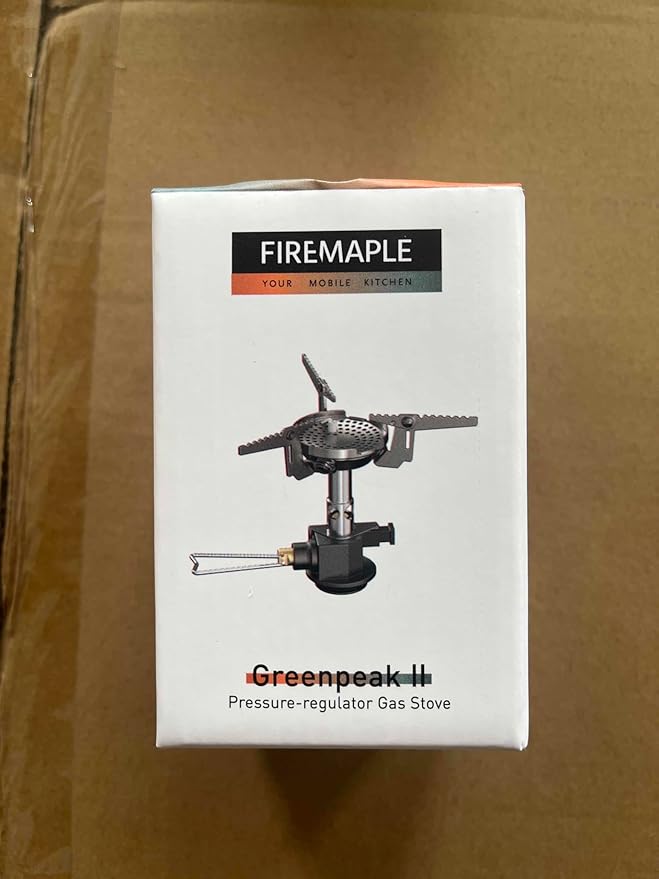 Fire-Maple Greenpeak 2 Backpacking & Camping Stove with Micro Regulated Valve - Ultralight