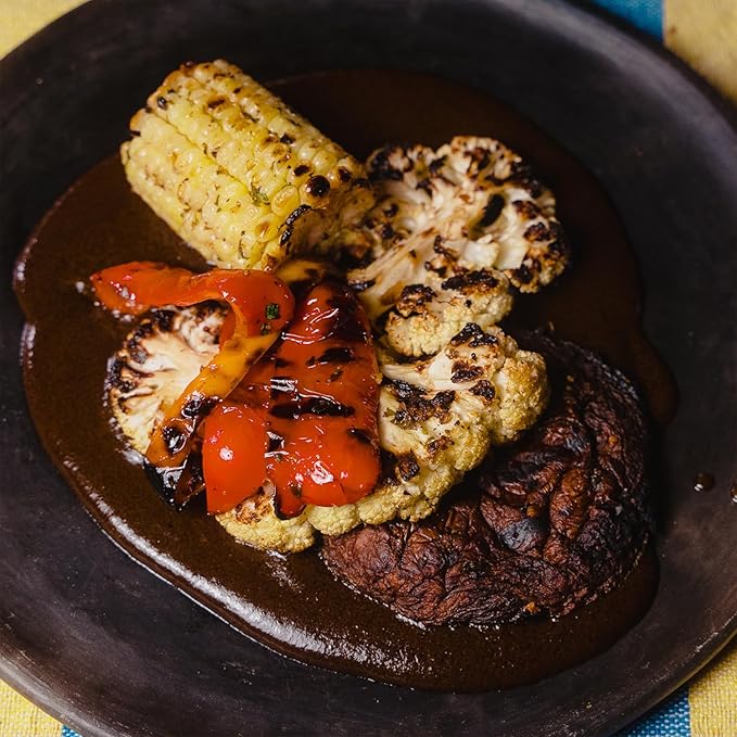Ya Oaxaca - Mole Sauce - Negro - Medium Spice Flavor - Blend of Smoked & Dried Chiles, Spices, &