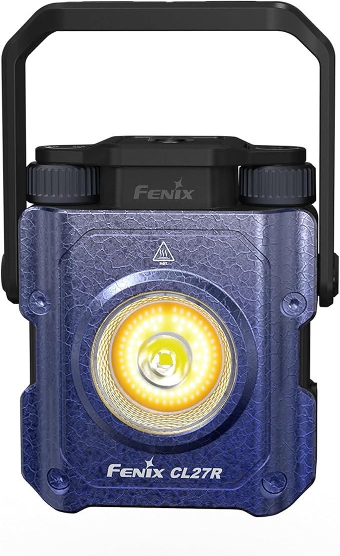 Fenix CL27R Camping Lantern Flashlight, 1600 lumens USB-C Rechargeable Waterproof Portable with