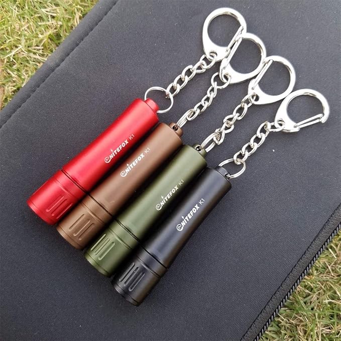K1 Mini AAA Keychain Flashlight High Bright 150 Lumens Small Pocket Flashlight Pen Light Portable