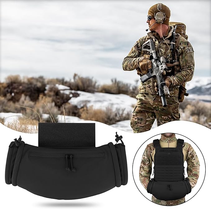 PETAC GEAR Tactical Hand Warmer,Portable Drop Hanger Waist Handwarmer Pouch for Hunting Golf
