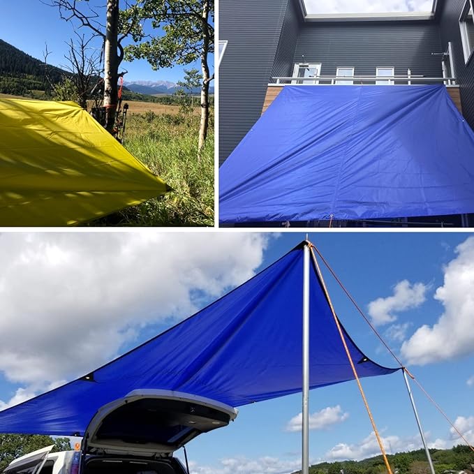 TRIWONDER Hammock Rain Fly Waterproof Tarp Camping Tent Footprint Ground Cloth Backpacking Tarp