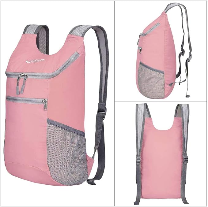 G4Free Lightweight Packable Hiking Backpack for Men Women Small Hiking Daypacks Foldable Shoulder