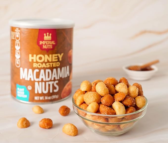 Imperial Nuts - Macadamia Nuts Oil Roasted | Flavored Nut | Gluten Free, Vegan and Keto Friendly