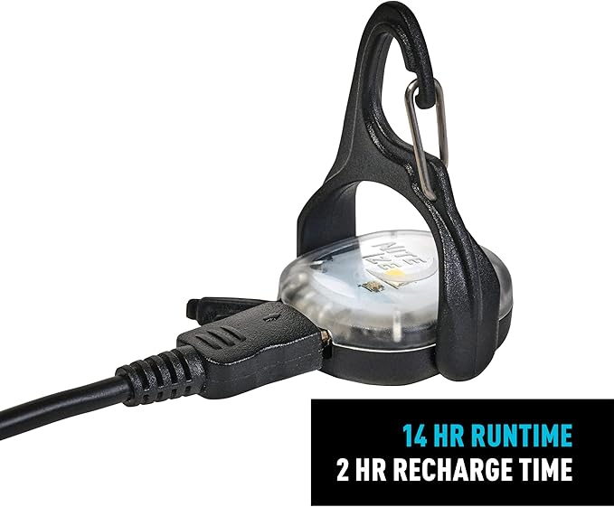 Nite Ize Moonlit Rechargeable Micro Lantern - Portable Mini Lantern for Camping Accessories &