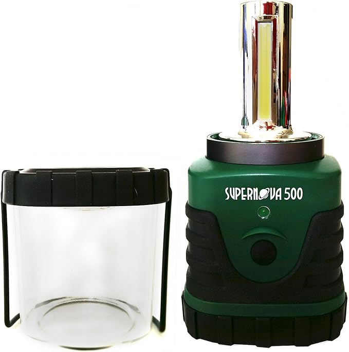 Supernova Battery Powered Lantern, Bright, Long Lasting, Weather-Resistant LED Camping Lantern