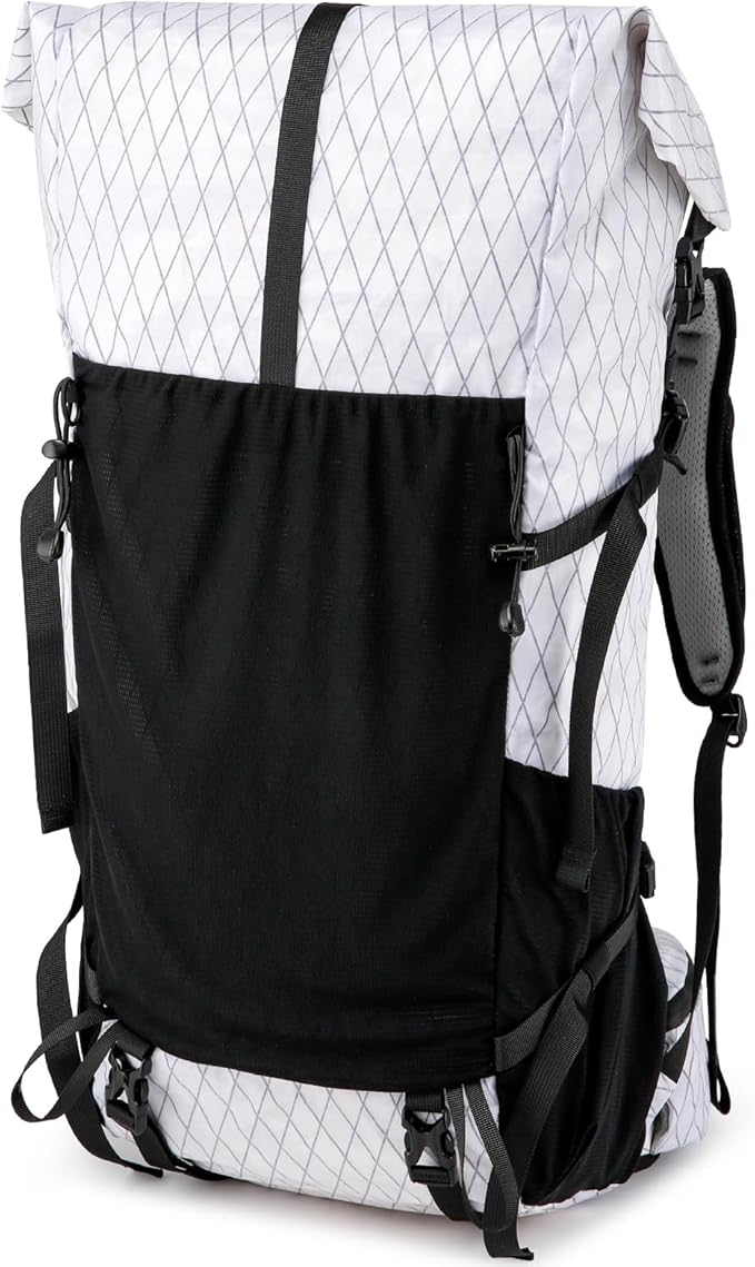 Hiking Backpack,40L to 50L Extra Large Capacity Hiking Bag,Internal Frame Camping Backpack,Upgraded