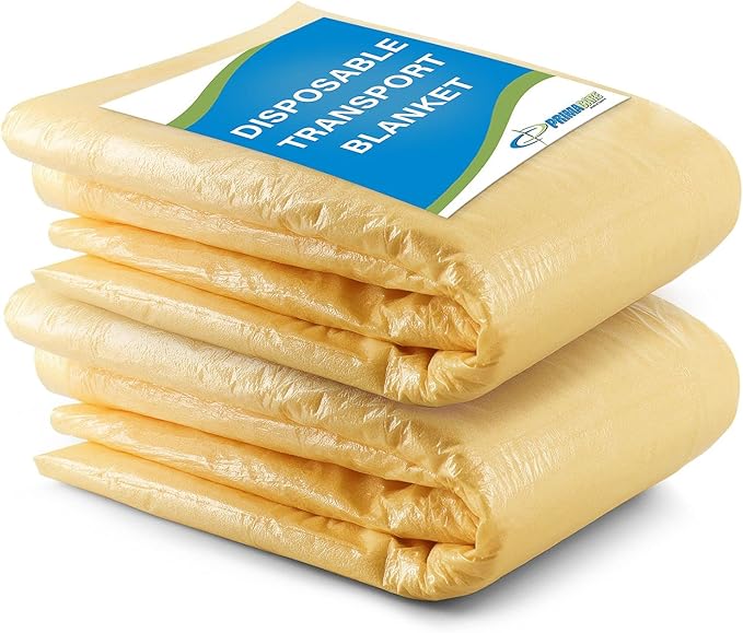 Primacare CB-6821 Emergency Disposable Transport Blanket, Lightweight and Warerproof, Space Blanket