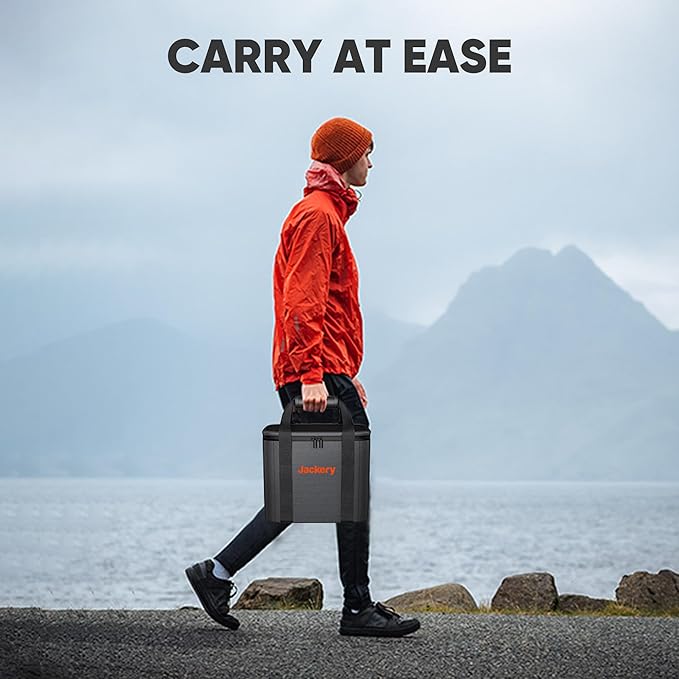 Jackery Portable Power Station Explorer 300 with Carrying Bag, 293Wh Backup Lithium Battery, Solar