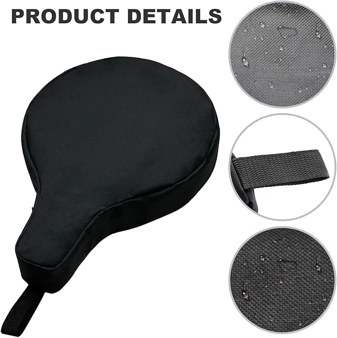 2pcs Lightweight Cast Iron Skillet Bags for 8/10/12in Pans – Waterproof with Hanging Loop, Camping