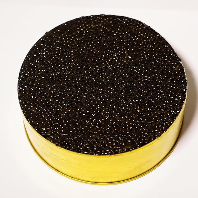 Siberian Sturgeon Black Caviar ??Original Tin ??8 Oz ??Schwarz Caviar ??Premium Imported Sturgeon