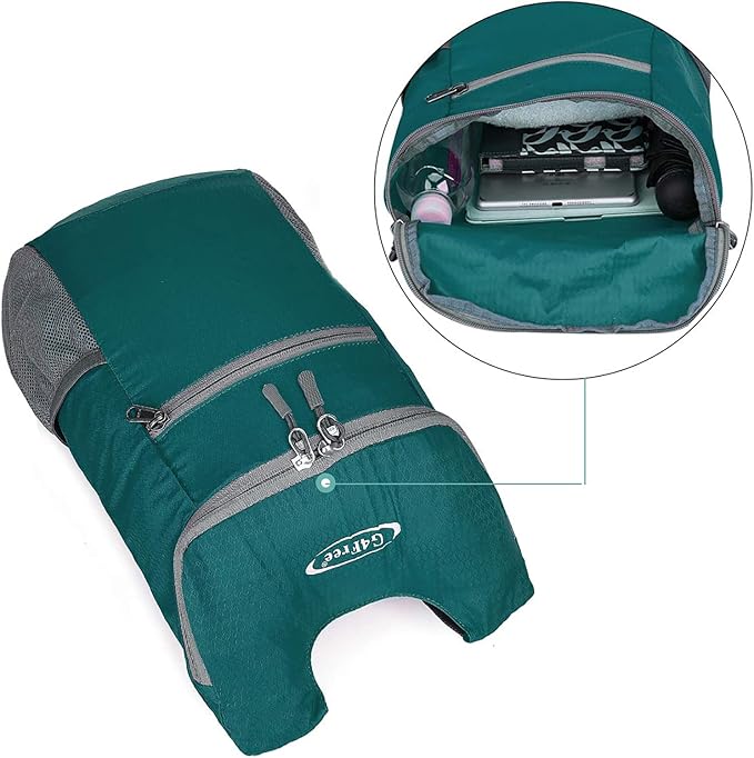 G4Free Lightweight Packable Hiking Backpack for Men Women Small Hiking Daypacks Foldable Shoulder