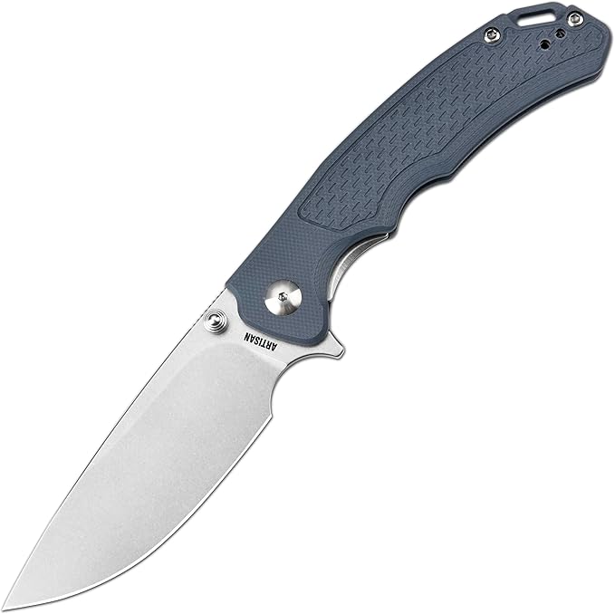 ARTISANCUTLERY Tradition V2 Pocket Knife, 3.58" S35VN Steel Blade with G10 Handle for Men