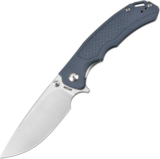 ARTISANCUTLERY Tradition V2 Pocket Knife, 3.58" S35VN Steel Blade with G10 Handle for Men