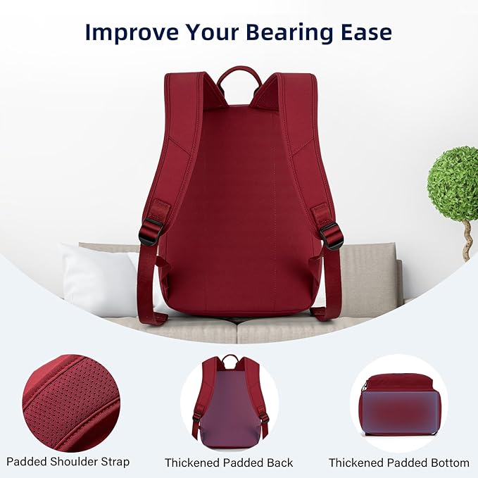 Carry On Travel Backpack For Men Women, 13 Inch Small Mini Work Bag Personal Item Backpacks