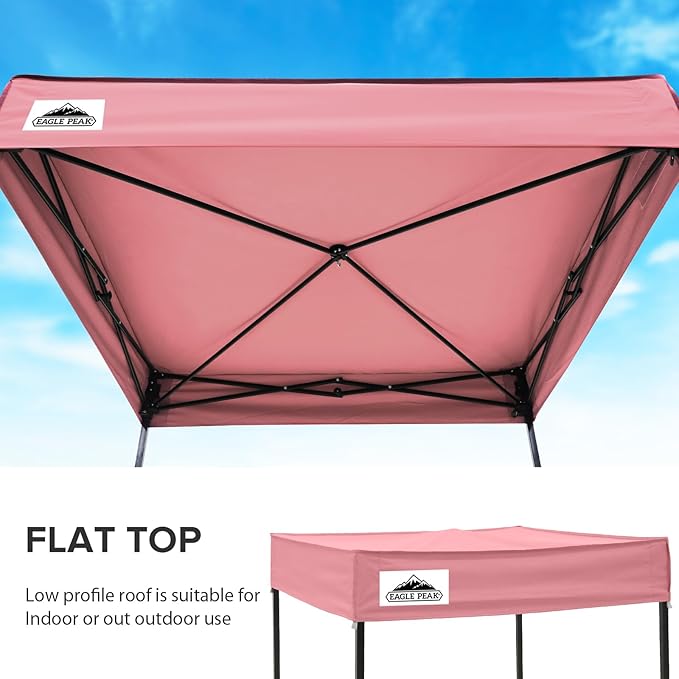 EAGLE PEAK Flex Compact 5x5 Pop-up Canopy Changing Room, Portable Privacy Dressing Room for Indoor