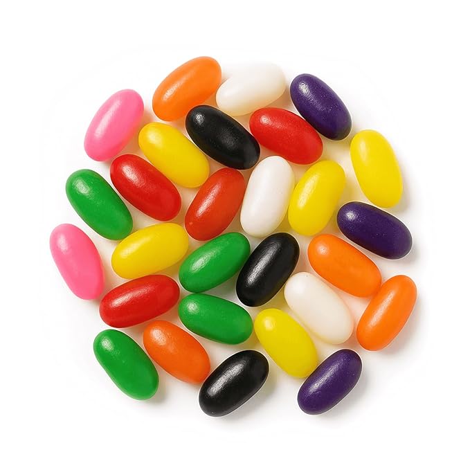 Snack Attack Large Jelly Beans ??Assorted Retro Flavors ??Resealable Bulk 3lb Bag, Gluten-Free &