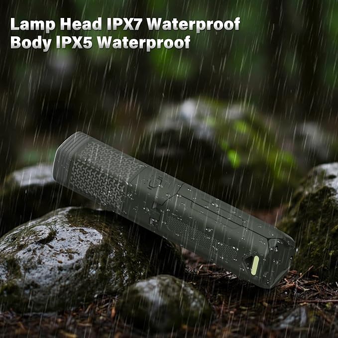 Telescopic Camping Light - 10500mAh Rechargeable Camping Lantern with Storage Bag, Dimmable