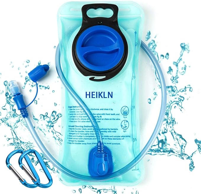 Hydration Bladder 1.5L-2L-3L,Leak Proof Water Reservoir, BPA Free Military Water Storage Bladder