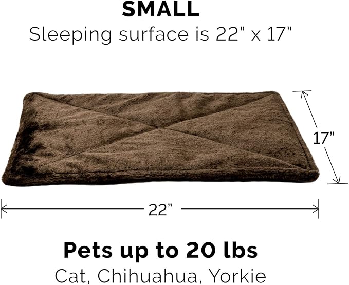 Furhaven ThermaNAP Self-Warming Cat Bed for Indoor Cats & Small Dogs, Washable & Reflects Body Heat