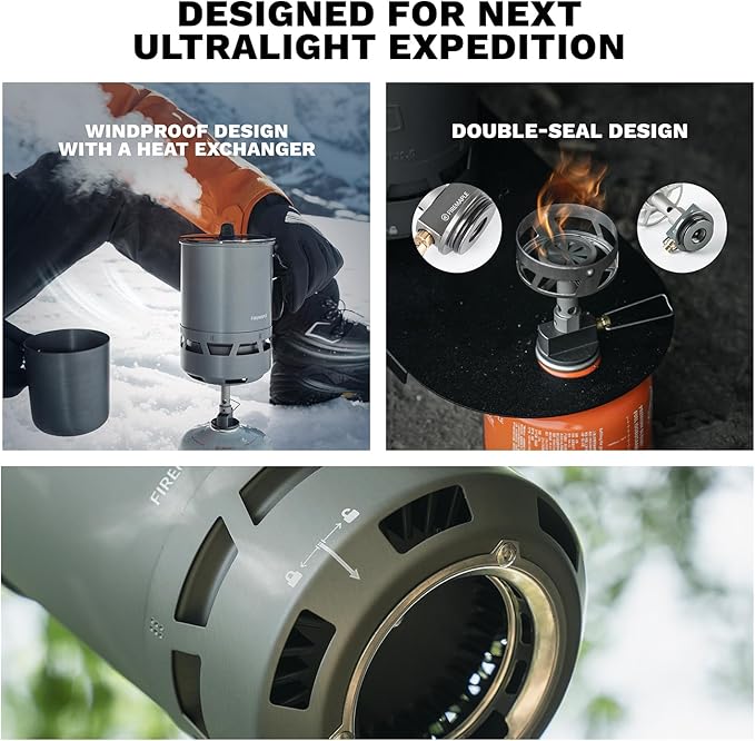 Fire-Maple Petrel Quickboil Pro Ultralight Cooking System ??Compact & Fast-Boiling Backpacking