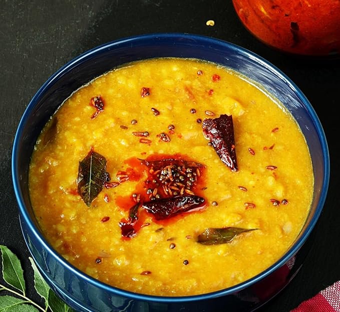 Rigel Spices Moong Dal 2 Lbs - Protein-Rich Yellow Mung Beans - Quick-Cooking Nutrient-Packed