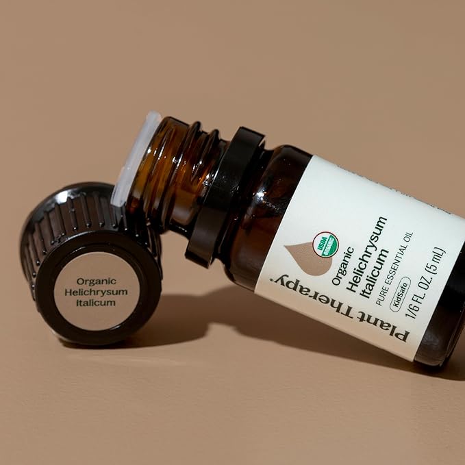 Plant Therapy Organic Helichrysum Italicum Essential Oil 100% Pure, USDA Certified Organic