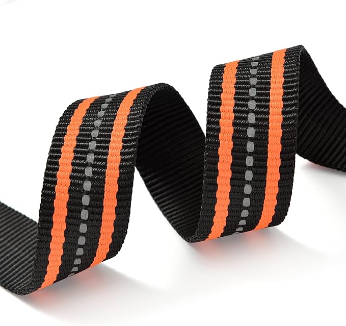 Mile High Life Reflective Dog Collar | Nylon Pet Collars wiith Buckle | Light Weight Puppy Collars