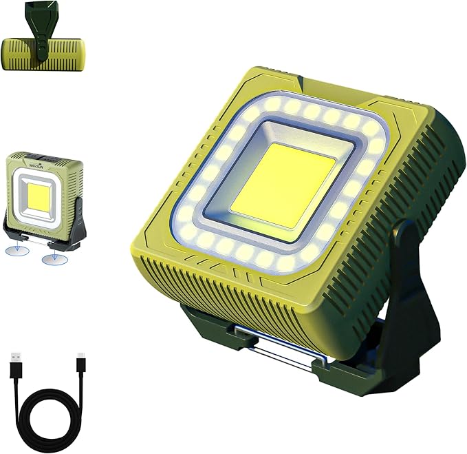 WARSUN Camping Light,Lightweight LED Camping Light,Long Lasting,Multi Lighting,Rechargeable Type