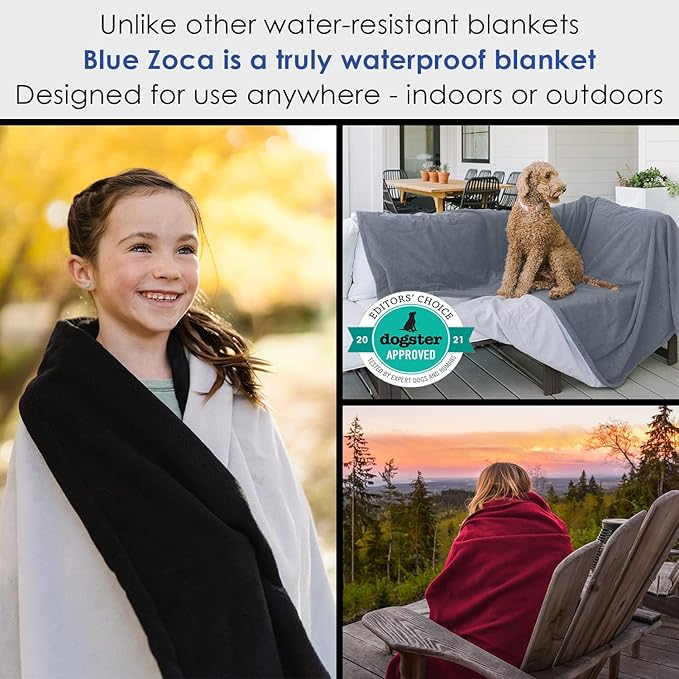 Waterproof Blanket | Machine Washable Dog Bed Cover | Water Proof Blanket to Protect Your Bed Couch