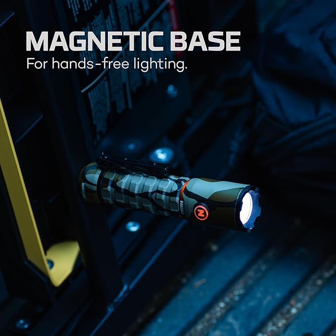 NEBO Redline Torchy 2K, 2000 Lumen Pocket, Rechargeable LED, Water & Impact Resistant Flashlight