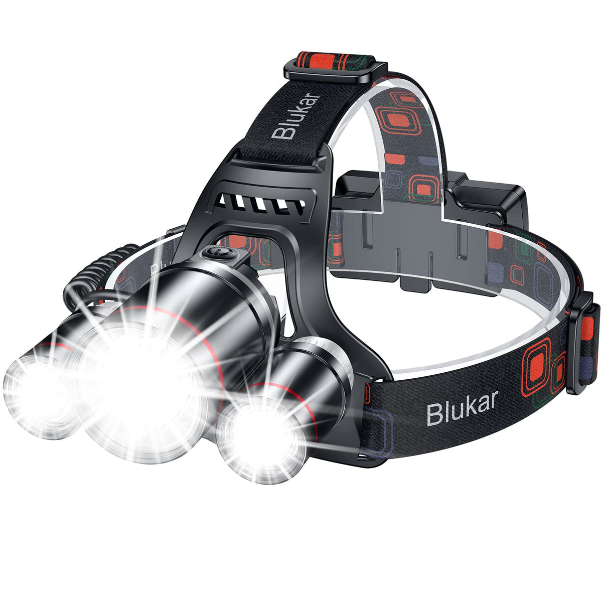 Blukar LED Headlamp - Rechargeable - product view 1