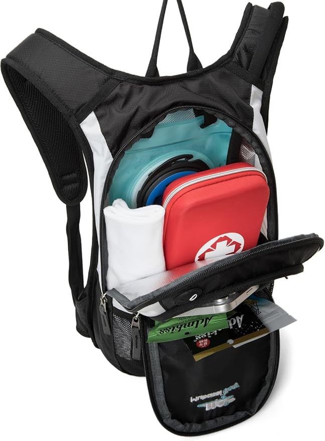 15L Insulated Hydration Backpack Pack with 2L Water Bladder Lightweight Hiking Backpack Bag for