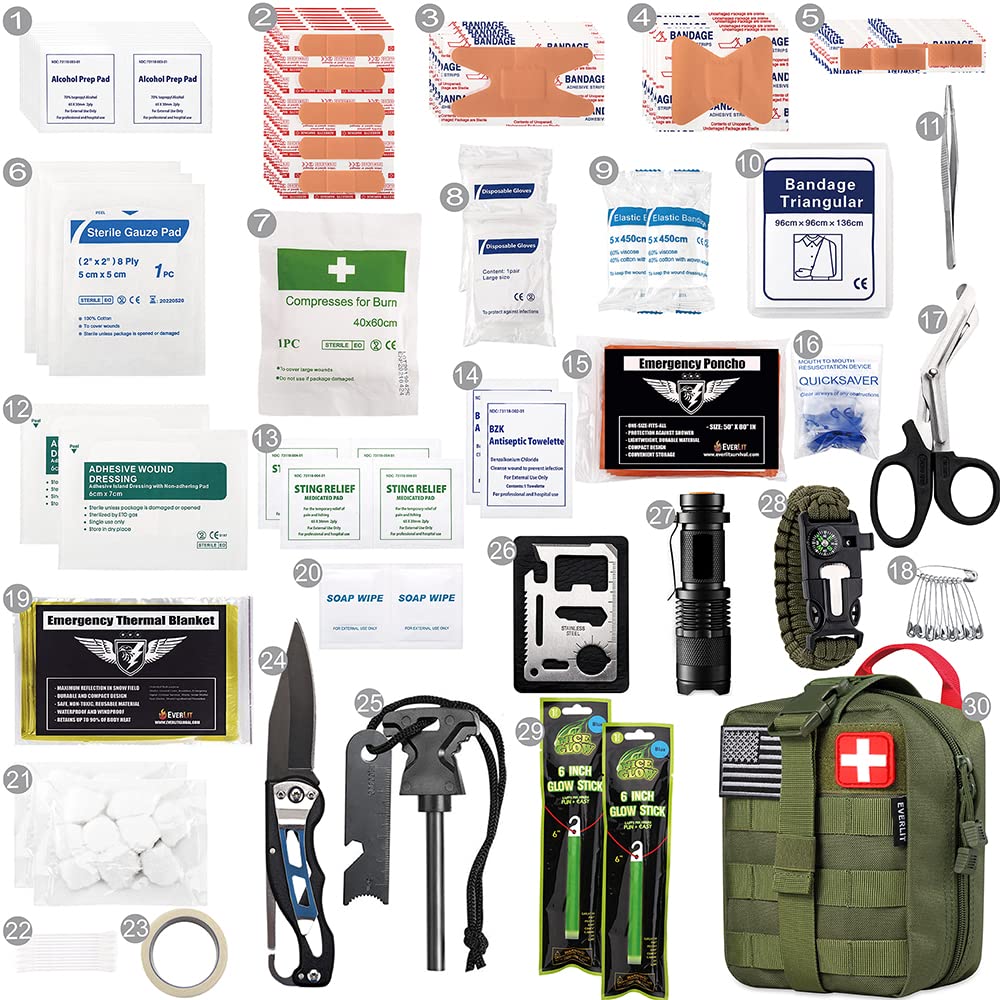 EVERLIT First Aid Kit - 250 Pcs - product view 3