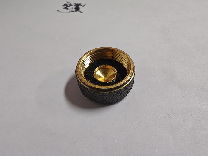 Filler Cap Lantern, Compatible with Replacement Parts for Coleman Lanterns and Stoves – Brass